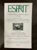 Revue Esprit Octobre 2007. 