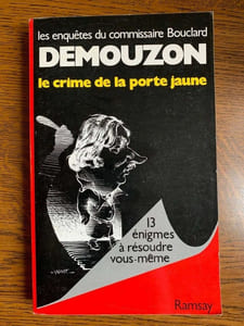 Alain demouzon Le crime de la porte jaune