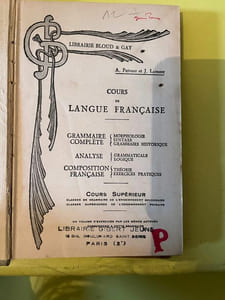 a Prévost et jean laurent Cours de Langue française Librairie Gibert Jeune