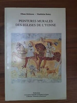 Peinture Murales des Eglises de l'Yonne autographe signée. undefined