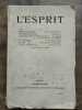 L'esprit f Rieder et. 