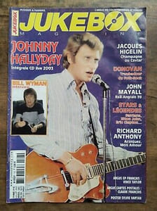 Jukebox Magazine Nº193 Juillet 2003 Johnny Hallyday