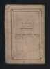 Annuaire statistique et administratif des VOSGES pour 1846. CHARTON Charles