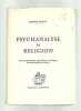 Psychanalyse et religion bel état. Roger Sauty