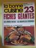 La bonne cuisine Nº42 octobre novembre 1961. 