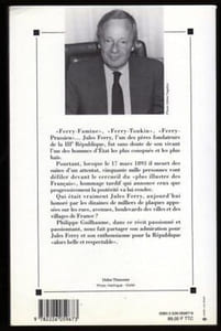 JULES FERRY Philippe Guilhaume éd Albin Michel bel état
