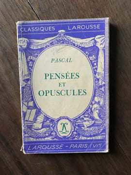 PASCAL - PENSÉES ET OPUSCULES. undefined