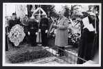 Carte Photo SEPPOIS LE BAS Cimetière à identifier Alex SCHWOBTHALER ALSACE 68. 