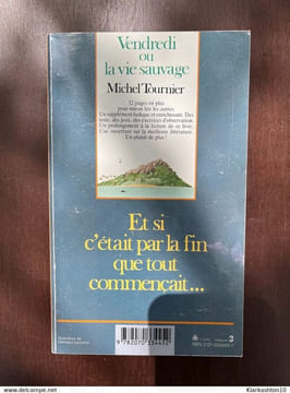 Vendredi ou la vie sauvage. Tournier Michel