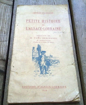 histoire de l'alsace lorraineed d'alsace lorraine. George Delahachepetite