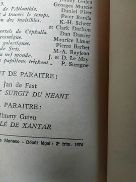 Le bagne de rostos Anticipation fiction. André CAROFF