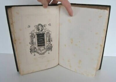 1835 HISTOIRE DE GIL BLAS DE SANTILLANE vignettes Jean GIGOUX Lesage