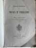 Tableau Analytique des Travaux et publications de C. Chevalier. 