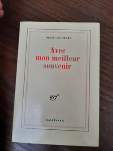 Avec mon meilleur souvenir gallimard