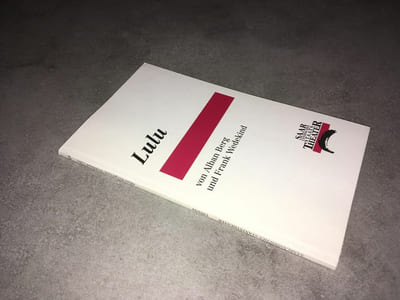 LULU Saarländisches Staatstheater 1993 1994
