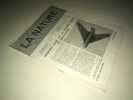 LA NATURE 3123 de PROBLEMES POSES PAR GRANDES VITESSES AERONAUTIQUE. 