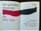 Les grandes enigmes de mai 1968 Tome 2 1970. JEAN DUMONT