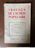 Travaux de l'action populaire n32. 