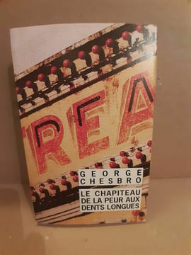 Le Chapiteau de la peur aux dents longues noir. George Chesbro