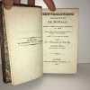 1827 CONVERSATION SUR PLUSIEURS SUJETS DE MORALE aux Demoiselles DE Saint Cyr. 