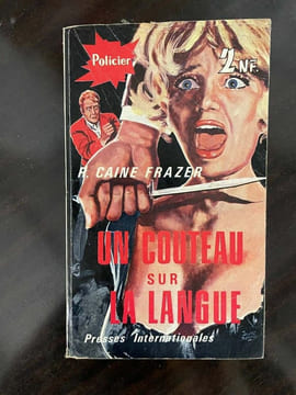 r Caine Frazer Le couteau sur la langue Presses internationales. undefined