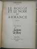 Stendhal Le Rouge et Le Noir et Armance Tome II Lectures de paris. Stendhal