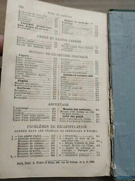 Barreau et Lelarge Arithmétique De système métrique et De géométrie. undefined