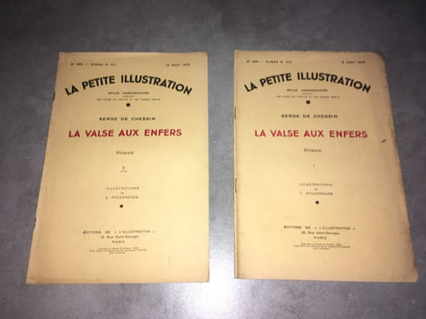 Serge de Chessin LA VALSE AUX ENFERS LA petite illustration ROMAN. undefined