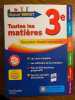 Objectif brevet Toutes les matières 3e Hachette éducation. 
