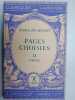 Alfred de Musset Pages Choisies II Classiques larousse. Alfred Musset