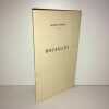 Livre de Jacques Baufle ROCAILLES Ex Num. 