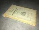 1935 MEMOIRES DE LA Besancon 1936 imp L'EST. Société d'émulation du Doubs