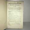 1846 BULLETIN DES LOIS ET ORDONNANCES DE FRANCE 9 serie du n 1306 à 1350 -BB9B. 