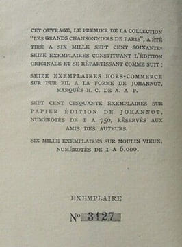 Tierce et Belette Jean BIGAUX Ray SOUPLEX. Jean Marsac