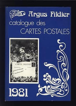 ARGUS FILDIER Catalogue Des Cartes Postales 6e année de. André FILDIER