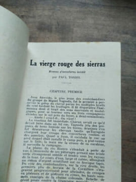 Mon Roman d'aventures La vierge rouge des sierras -. Paul Tossel