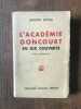 l'académie goncourt EN DIX COUVERTS. Georges Ravon