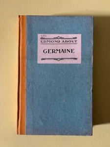 Edmond about germaine Librairie Hachette