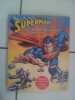 album SUPERMAN avec autocollants en relief stickers repositionnables. 