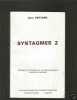 Syntagmes 2 las Bonitas Letras. Jean Peytard