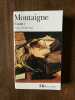 - Essais 1. Michel De Montaigne