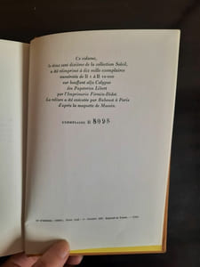 André Malraux Antimémoires gallimard 1967 Exemplaire n 8096