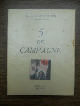 Marcel e 5 de campagne illustré par julhès envoi. undefined