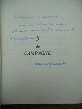 Marcel e 5 de campagne illustré par julhès envoi. undefined
