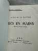 Louis de la hattais Dés en main Allo police 1956. 