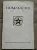 Humanisme n69 70 juillet octobre 1968 Centre de documentation du Grand Orient. 