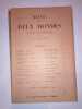 Revue des deux mondes 15 Mai 1939. François Buloz