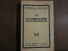LA CLANDESTINE. Vercel Roger