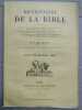 Vigouroux Dictionnaire de la bible Fascicule XXVI Mathathias moab. 