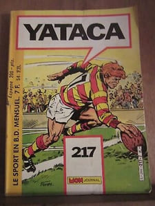 yataca le sport en b d n217 mensuel Mon journal 1er Juillet 1986